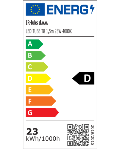 LED-T8-GL/STD-150CM-230V-24W-G13-4000K-2400lm