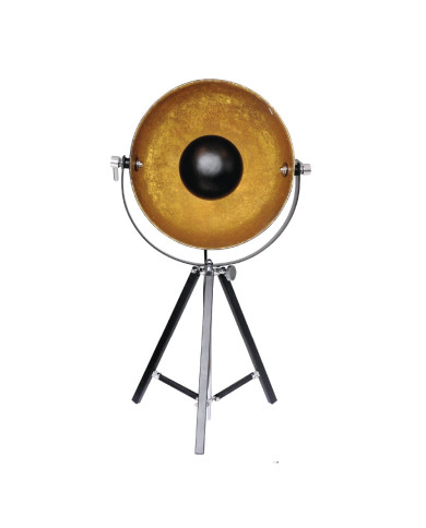 Stolna svjetiljka E27 CI-S6003-21 BLACK/CHROME/GOLD 40*30*73cm