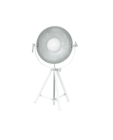 Stolna svjetiljka E27 CI-S6004-21 WHITE/CHROME/SILVER 40*30*73cm