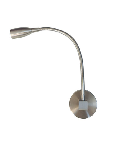 DRL0009 3W 3000K zakretni on/off prekidaè Satin Nickel