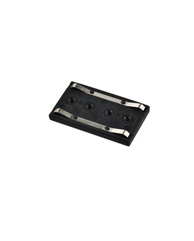 Accessory-SMR-MC, middle connector for track rail, black