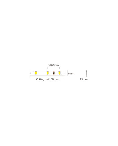 12V 9,6W IP20 3000K