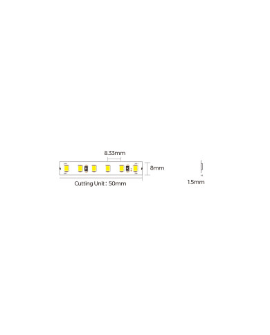 24V 14,4W IP20 3000K