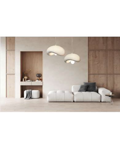 Visilica LUMO-P-400 C-074653-1AS white IP20 1xE27 D400mm