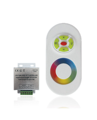 FUT-005 RGB RF Wireless Touching LED RGB Remote Controller DC12v