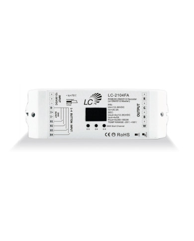 Led upravljanje - DMX decoder LC-2104FA