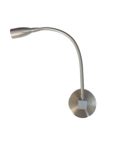DRL0009 3W 3000K zakretni on/off prekidaè Satin Nickel
