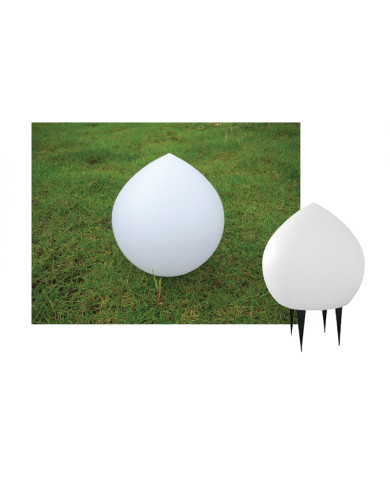 Vanjska podna PFT600W 20*20*22 WHITE PE+ABS IP65 E27 MAX 25W