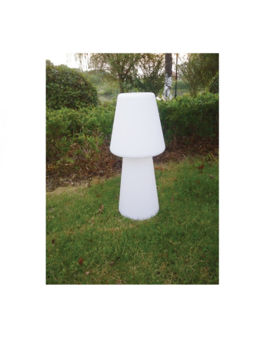 Vanjska podna PFT606W 28*28*60 WHITE PE+ABS IP65 E27 MAX 25W