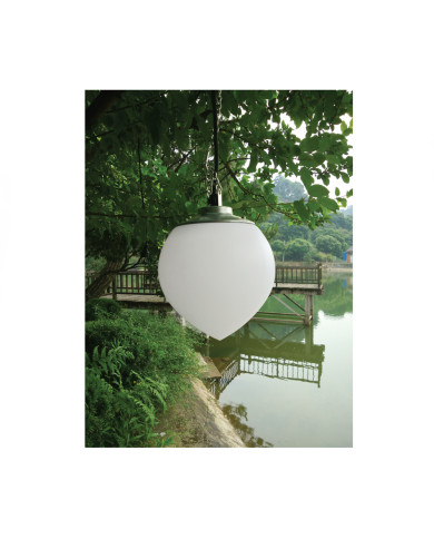 Vanjska visilica PFT800W 20*20*28 WHITE PE+ABS IP65 E27 MAX 25W