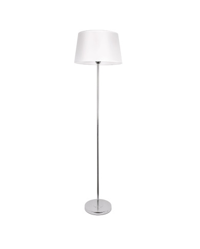 Podna svjetiljka LOFT107W-F chrome + beige fabric