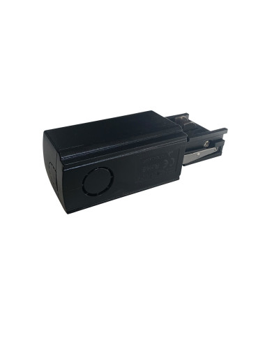 4 wire power input head connector, black