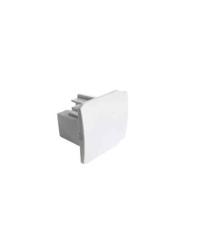 4 wire end cap, white