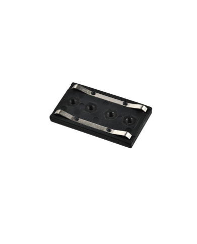 Accessory-SMR-MC, middle connector for track rail, black
