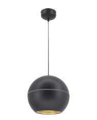 Visilica FY-PEA373-BKCP 1xE27 BLACK, D300xH270