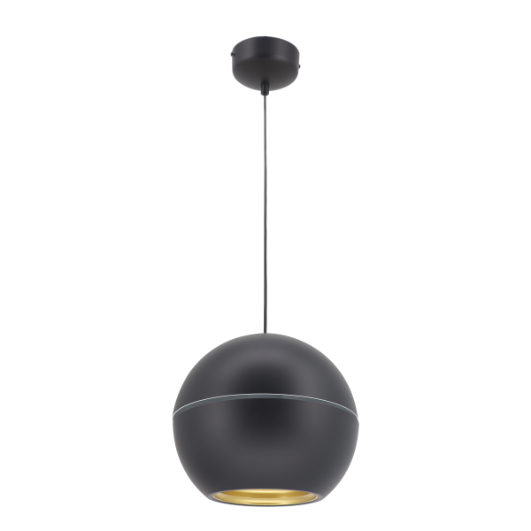 Visilica FY-PEA373-BKCP 1xE27 BLACK, D300xH270