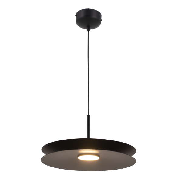 LED visilica FY-PEA397-50-BK 12W 3000K BLACK, D500xH550