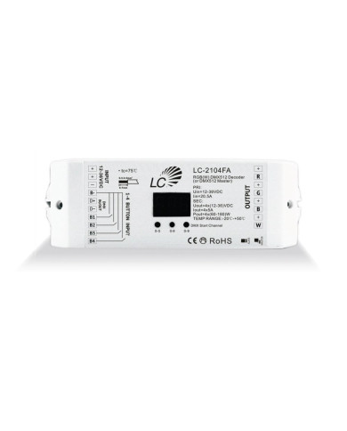 Led upravljanje - DMX decoder LC-2104FA