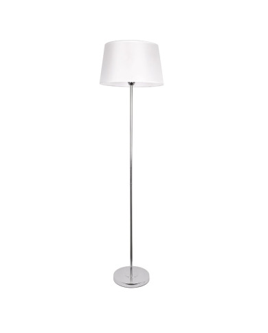 Podna svjetiljka LOFT107W-F chrome + beige fabric